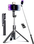 ANXRE Stick de Selfie extensible avec télécommande sans fil iPhone Smartphones Android Samsung