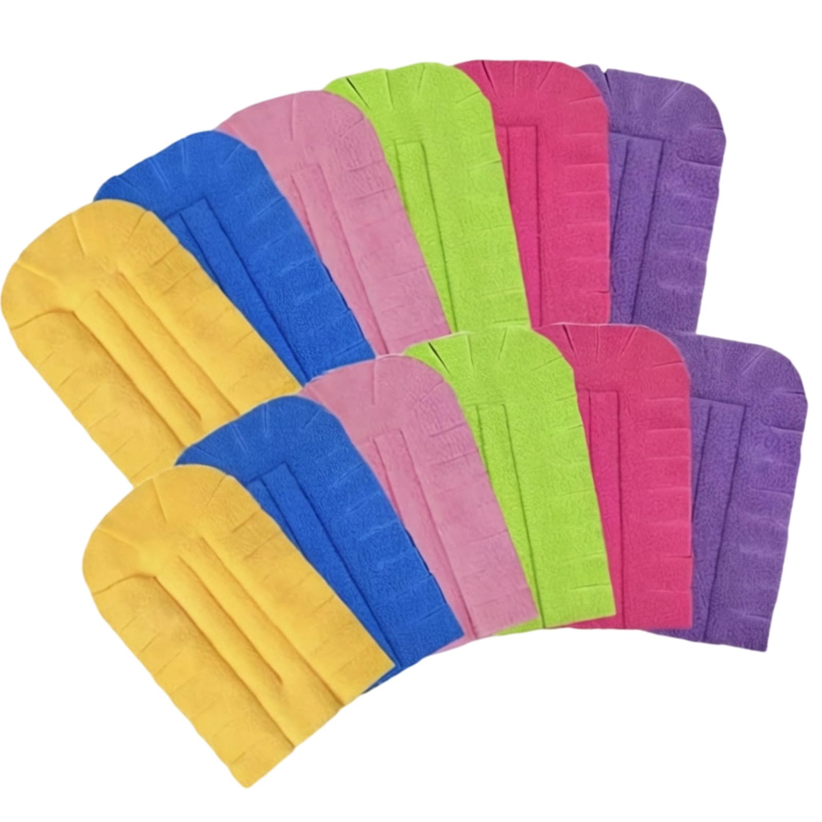 Microfiber Dusters Removable Washable Electrostatic Dusters Refills Multi-Surfaces Dusting Mops for Cleaning Refills