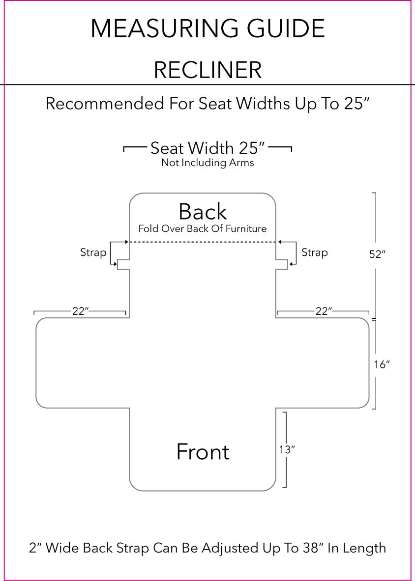 Elegant Comfort Luxury Bloomingdale Pattern Reversible 2-Tones Quilted Furniture Protector/Slipcover with SMART Pockets and Elastic Straps, Great for Pets and Kids