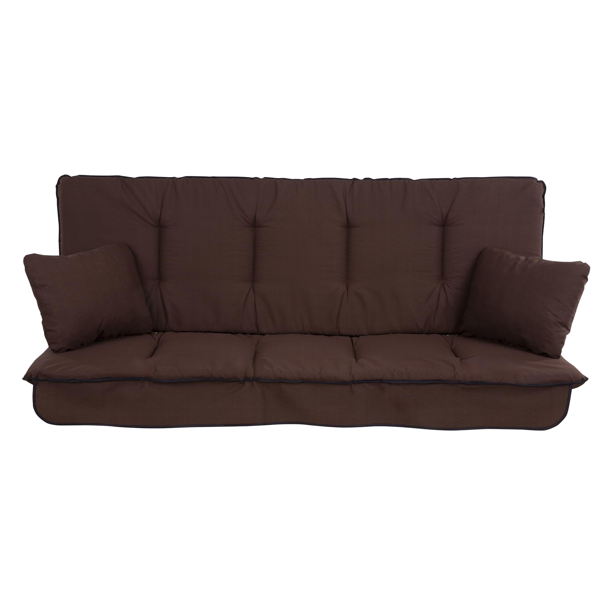 PATIO Ersatzpolster Hollywoodschaukel 170 cm Umbria Bankauflage mit Seitenkissen Volant vorne