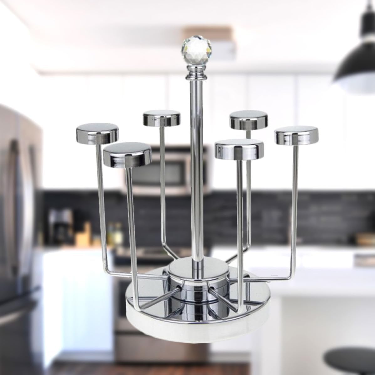 Upside down Wine Glass Holder Stainless Steel Organizer Drain Rack