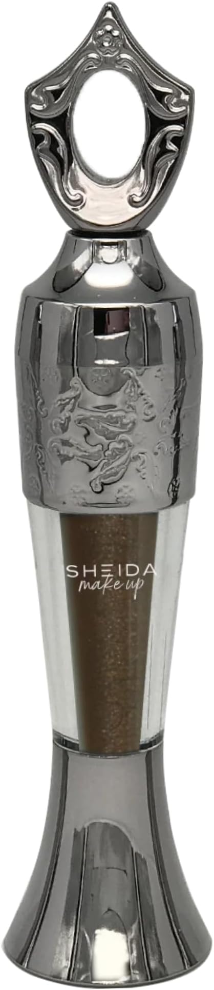 Sheida Kohl Powder Eyeliner – Intense Pigment Kajal for Alluring Eyes, Long-Lasting, Smudge-Proof Wear, Silky Traditional Finish, Multi-Color Shades Available (Brown)