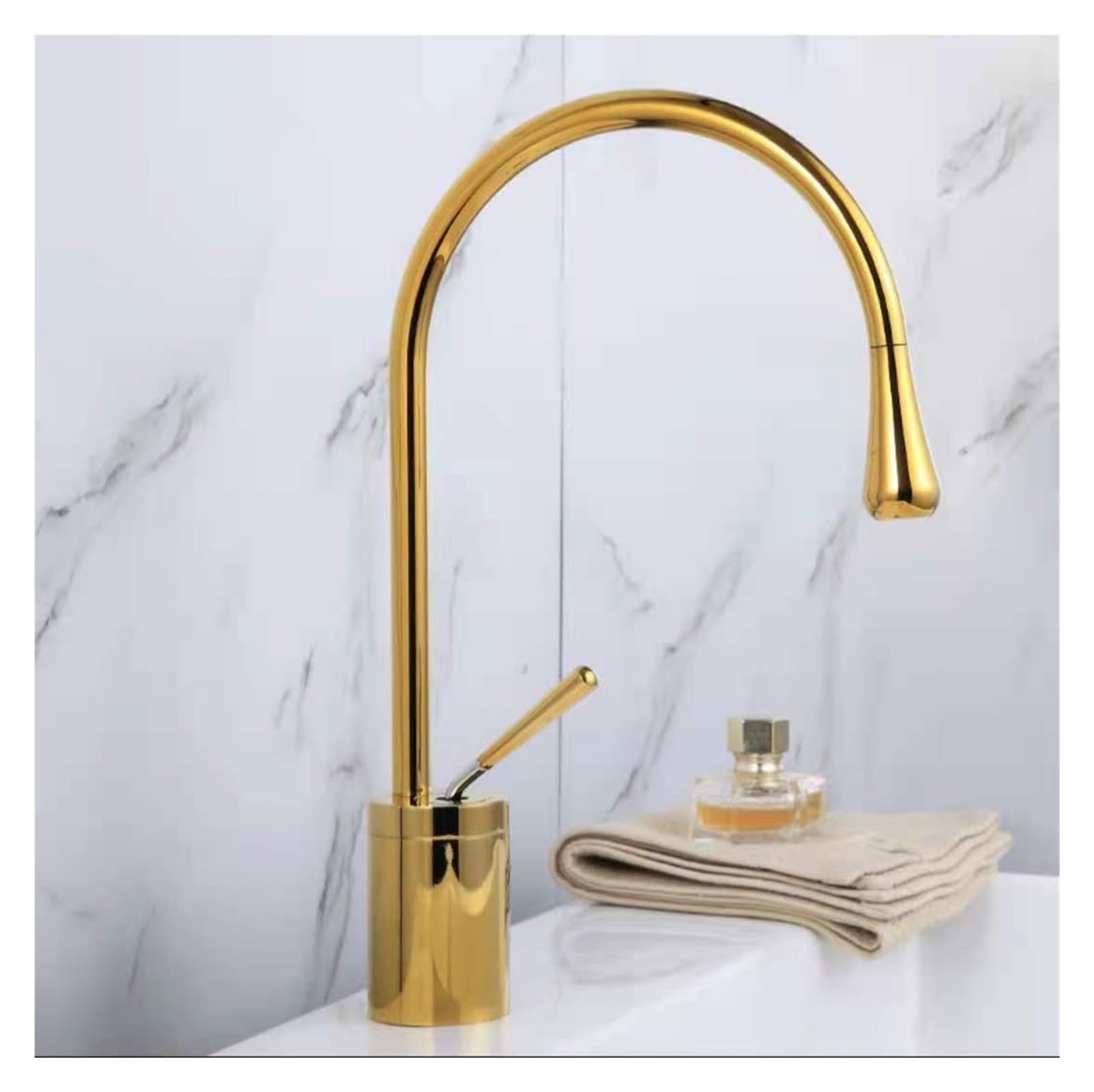 Faucet Basin Faucet Single Handle 360 ??Swivel Spout Modern Brass Mixer Faucet for Kitchen and Bathroom Basin Sink Faucets tap