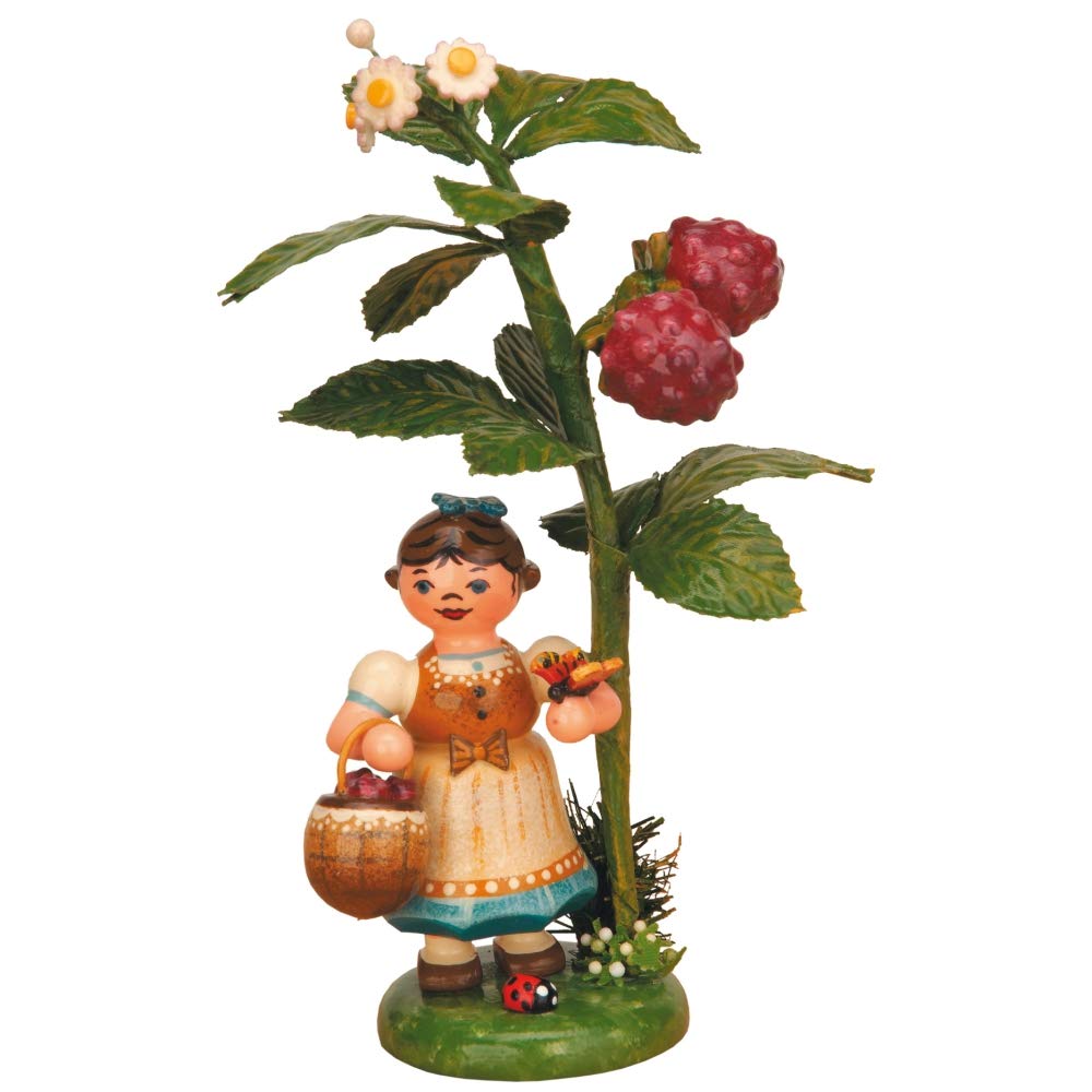 Figurines d'Automne framboise Hubrig Volkskunst : douceur de l'enfance