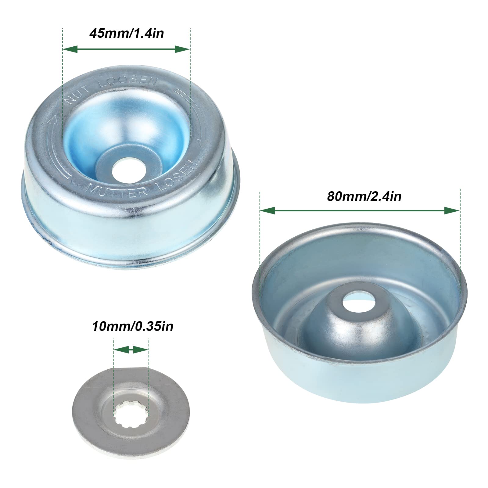 Mandrino Ponte Tosaerba Per Modelli 6180565, 6180574, 9180565, 9180574C – Adatto A Tagliaerba 42 Pollici Serie 600, In Acciaio Resistente