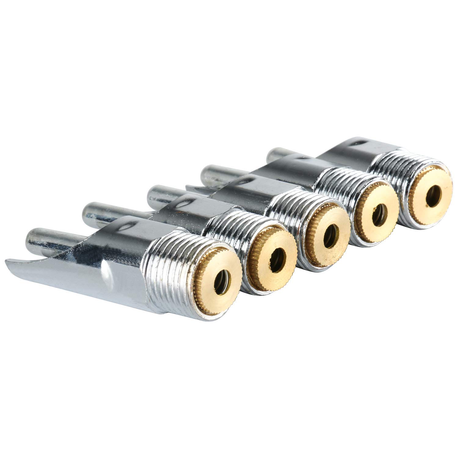 Abbeveratoio automatico per capezzoli di maiale in acciaio inox 1/2 NPT per mangime per scrofe di suinetti (confezione da 15)