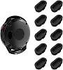 LDFAS Fenix 8/7/7S/7X 5/5S/5X Plus/6S 6 6X Charger Port Protector, Silicone Dust Plug Anti-dust Plugs Compatible for Garmin Venu 2/Vivoactive 3/4/Instinct 2/Forerunner 45S/245/945, Black