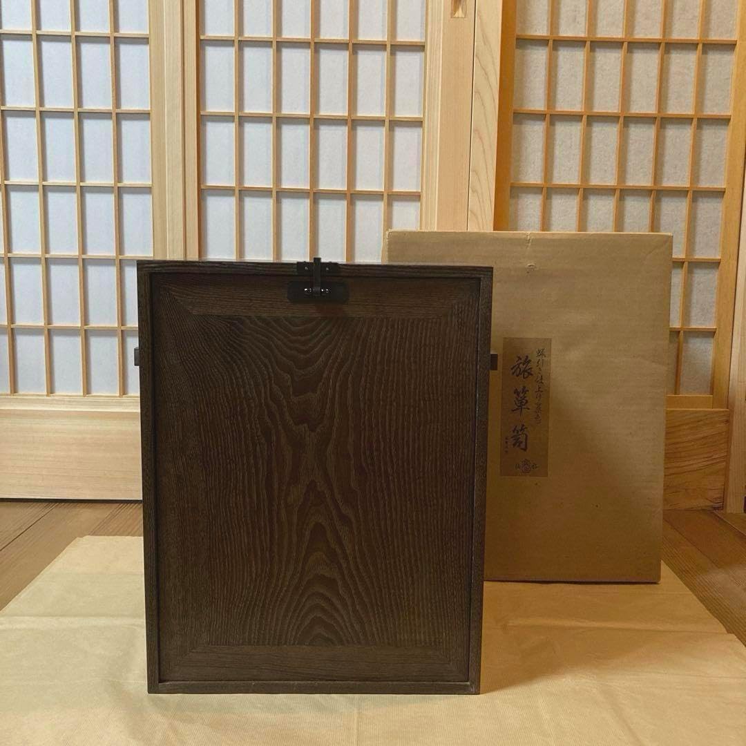 旅箪笥 指物師 仙水正之造 桑 蝋引き 茶道具 元箱付 2025年最新】