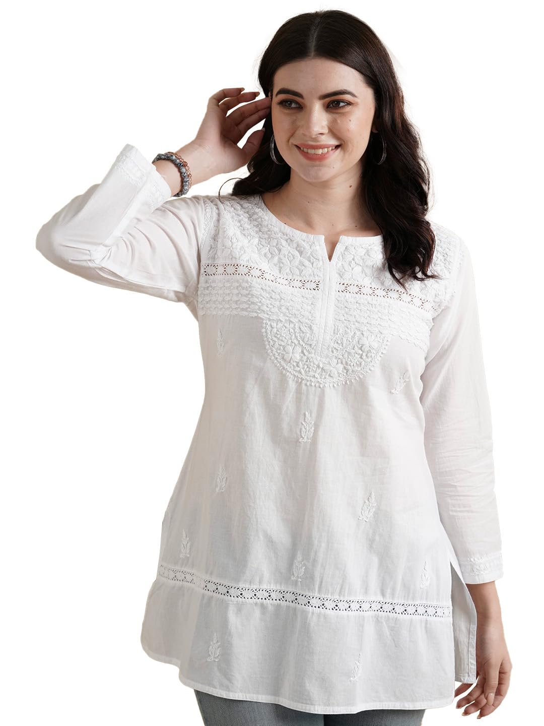 Women's Cotton Straight Fit Tunic Tunic-image-38