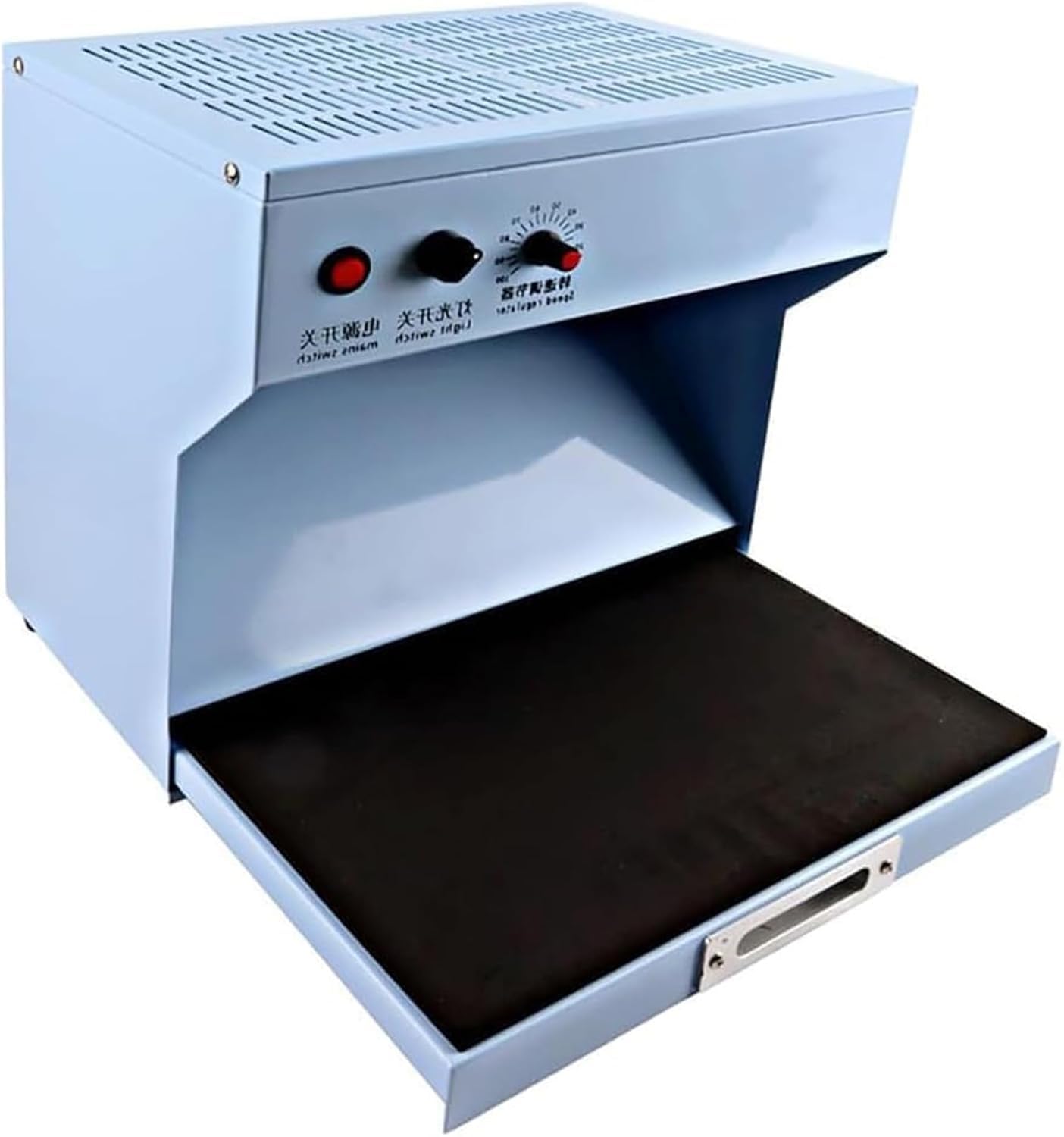 Cabina De Flujo Laminar Vertical, Estación Trabajo Portátil para Un Aire Libre Polvo, Mini Mesa para La Reparación Pantallas LCD Y El Mantenimiento Aparatos Electrónicos