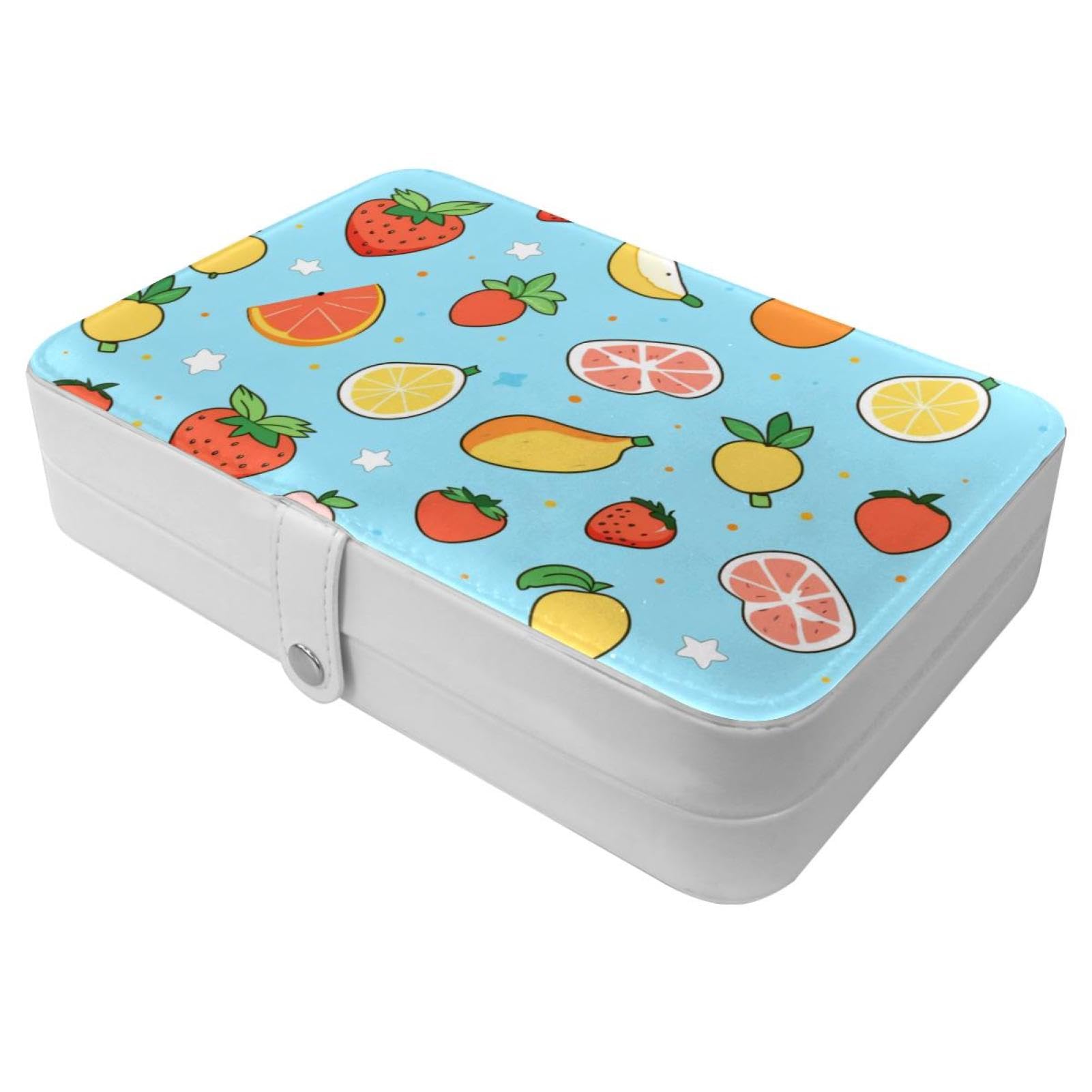 Étui de rangement portable pour bijoux de voyage et bagues
