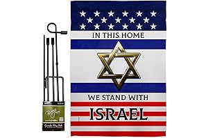 Stand with Israel Flag Pole Set: Express Solidarity in Style