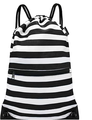 HOLYLUCK - Mochila, bolsa deportiva con cordón ajustable para gimnasio