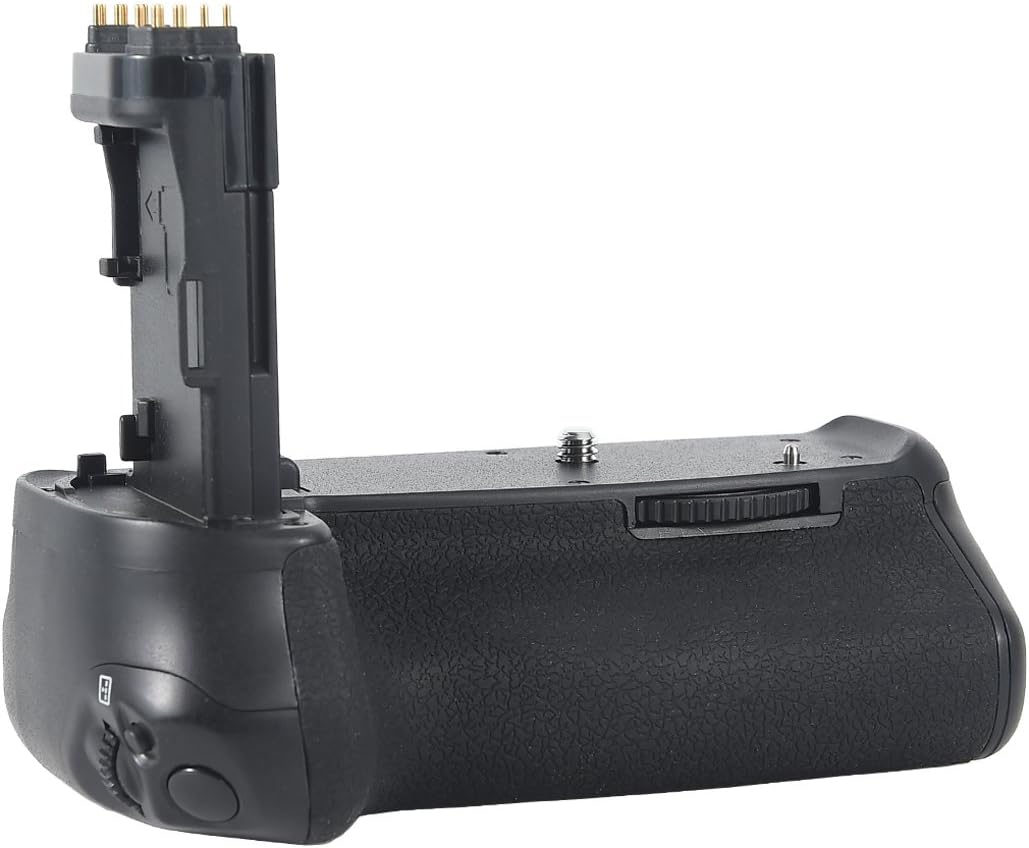 DSTE Pro BG-E14 Vertical Battery Grip Compatible with Canon EOS 70D 80D 90D SLR Digital Camera, Working with LP-E6 LP-E6N (Battery not Included)