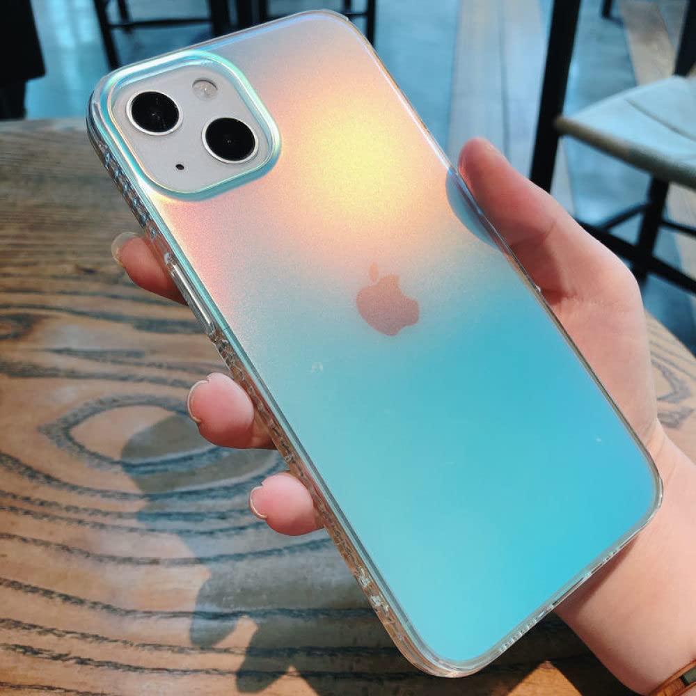 Aazon.co: RIERBUBU Copatible With IPhone 17 Case, Iridescent Phone