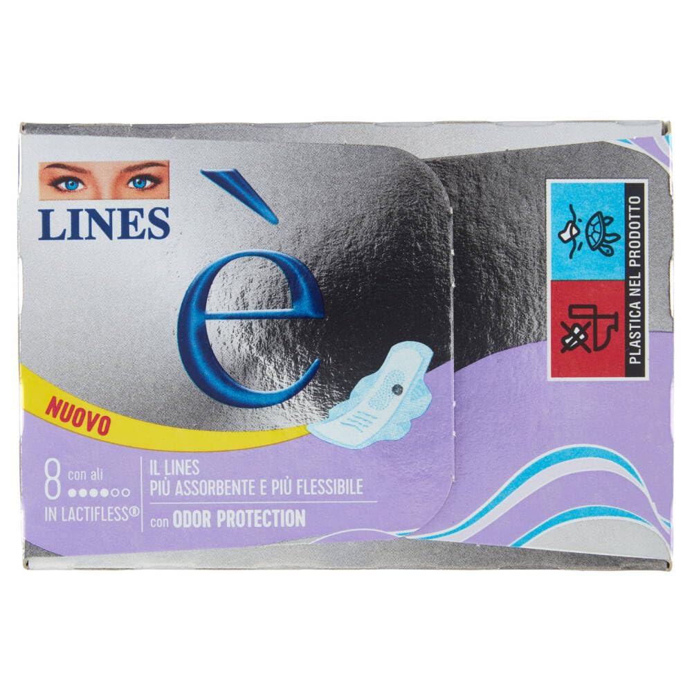 Italian Gourmet È Con Ali Assorbenti donna Binden mit Flügeln 12 x 8 St. | Lactifless saugfähig; protezione quotidiana, weich auf der Haut, diskret in der Tasche für unterwegs, + Kostenlos Polpa 400g