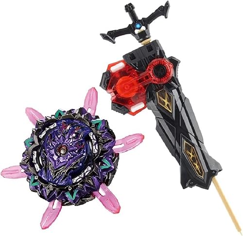 Zhefluw Gyro(B-169) + Juego de lanzadores Battle Bey Burst, parte superior de batalla, calcomanías y lanzadores, idea de fiesta de cumpleaños para