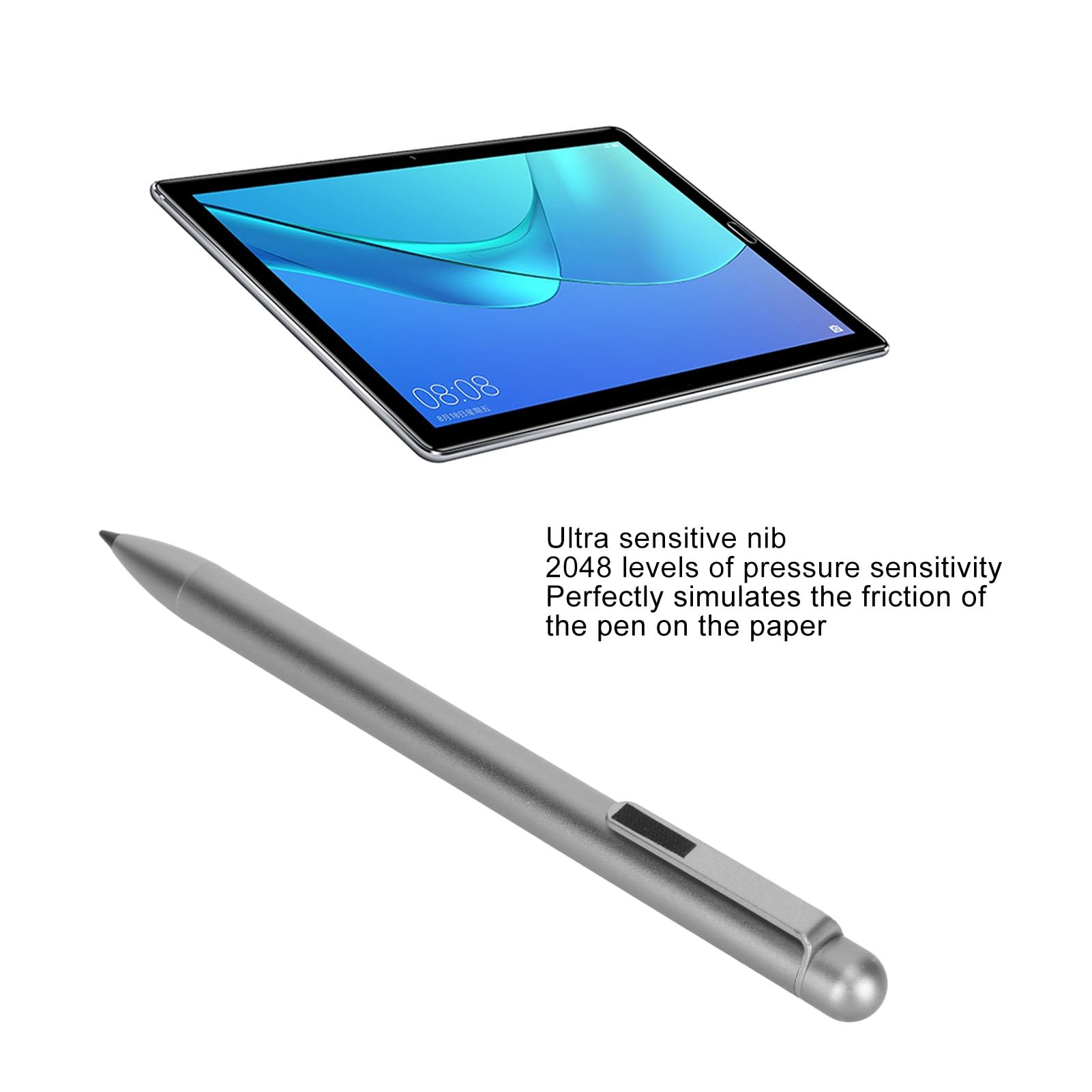 Lápiz Capacitivo para Pantalla táctil, lápiz Capacitivo de Alta sensibilidad, lápiz Capacitivo Digital, lápiz Capacitivo Digital, para Mediapad M5 Lite 10,1 Pulgadas BAH2