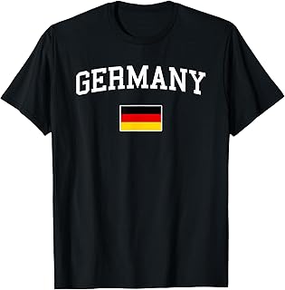 Deutschlandflagge Herren Damen Kinder Deutschland T-Shirt