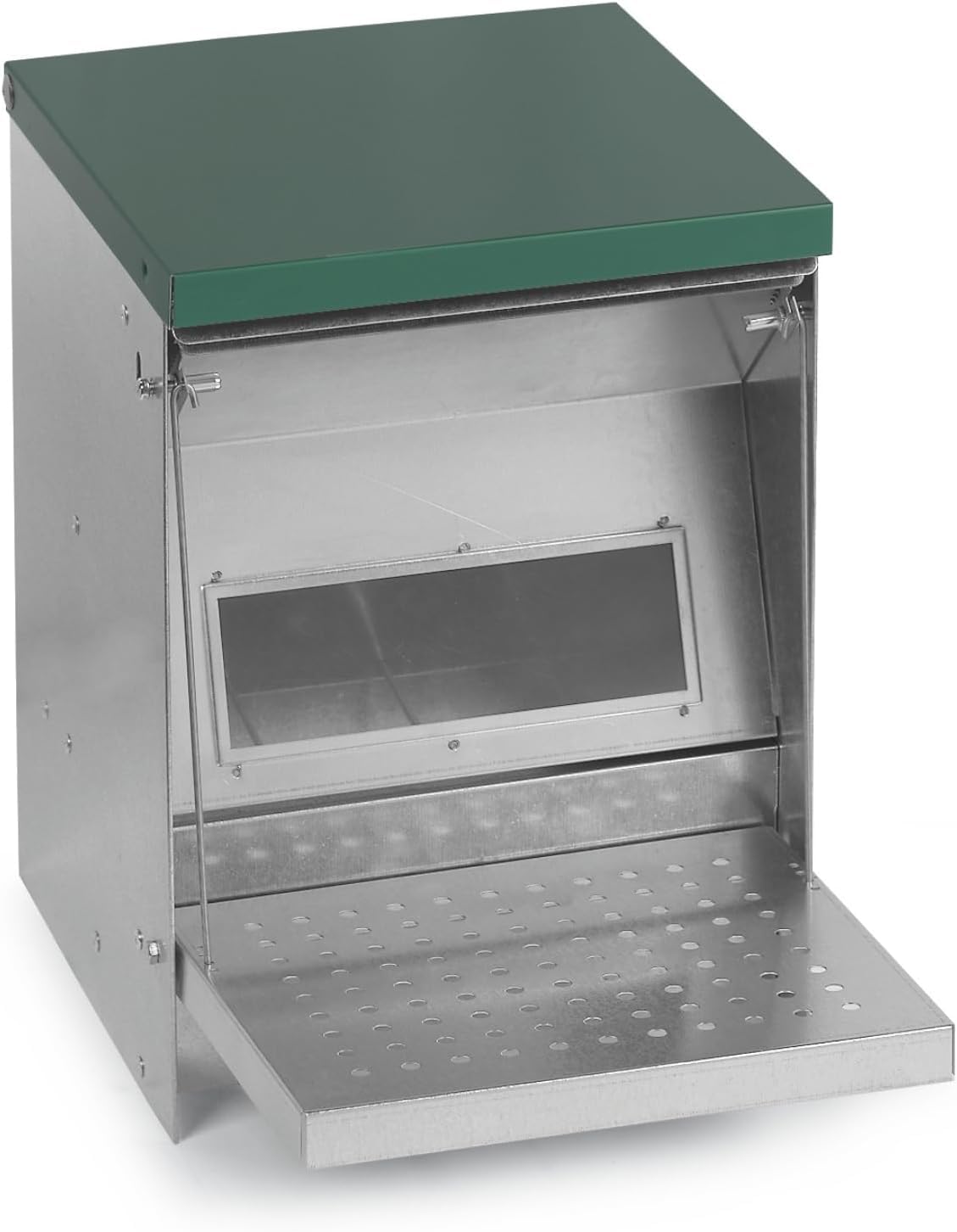 Agrarzone Futterautomat Hühner mit Trittplatte 5 kg Geflügel Automatisch