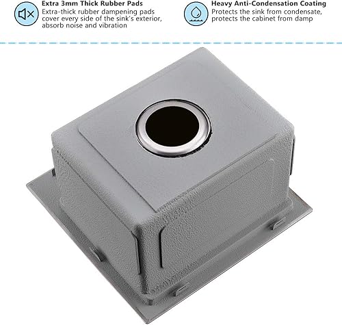 Miniatura 144 de Fregadero de cocina negro de 33 pulgadas con grifo - Fregadero de cocina negro de 33 x 22 pulgadas, fregadero de cocina y grifo de 10 pulgadas