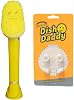 Scrub Daddy Dish Daddy Wand & Connector Head, Soap Dispensing Dish Brush, Texture Changing Washing Up Sponge With Liquid Handle, Handle Sponge with Built-in Scraper, Scrubbing Head & Stand - Yellow