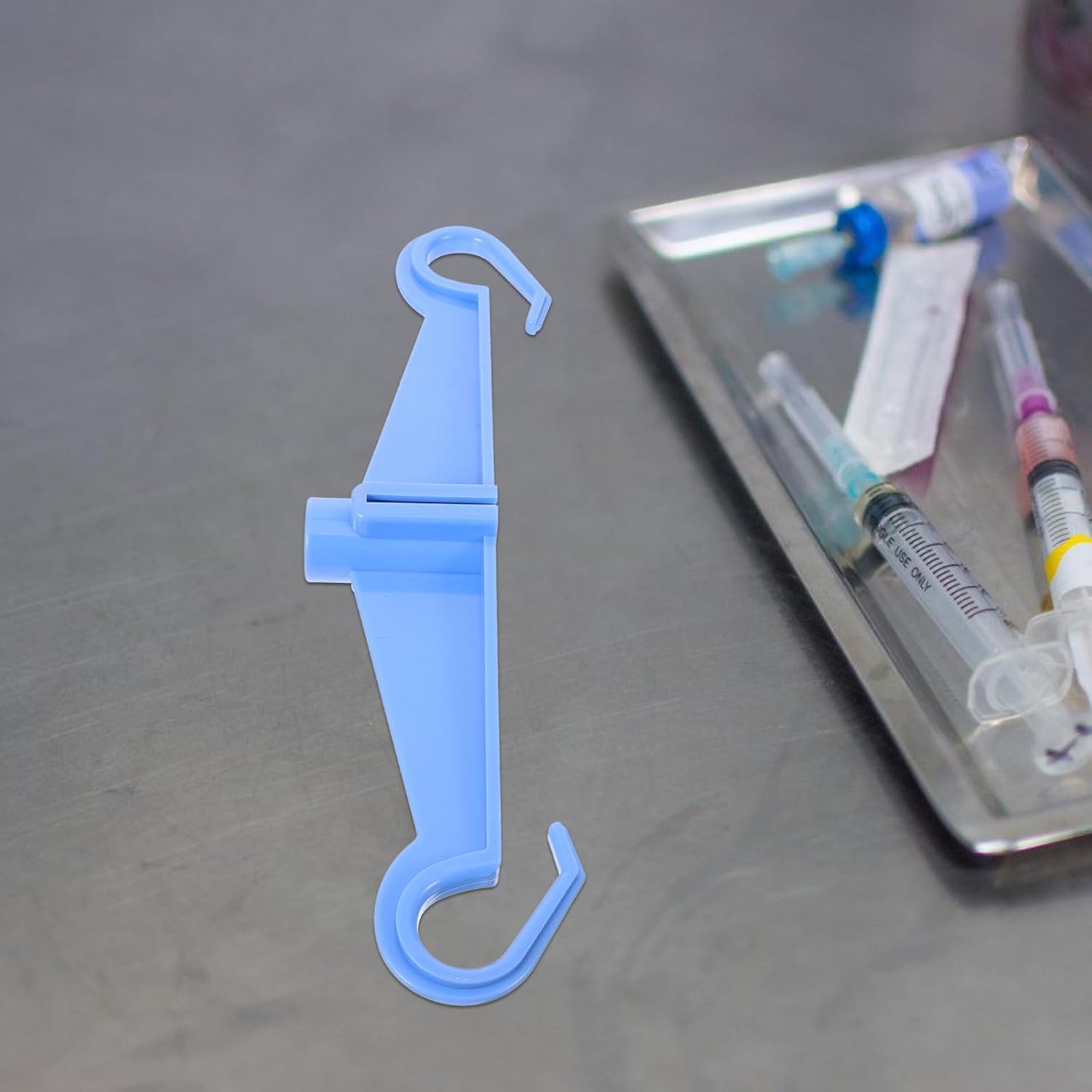 Gatuida Infusion Rack Hook Accessories Durable Plastic Hanger for Iv Drip Stand Easy to Install Infusion Pole Hook for Clinics and Hospitals - Image 8