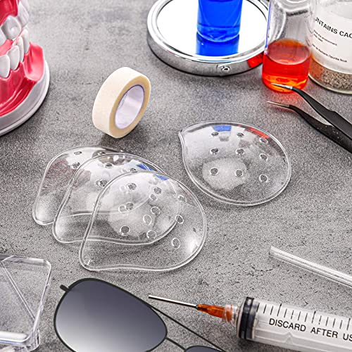 AZWOOD Augenschutz nach Operationen, transparent, belüftet, Augenklappe (2 Stück)