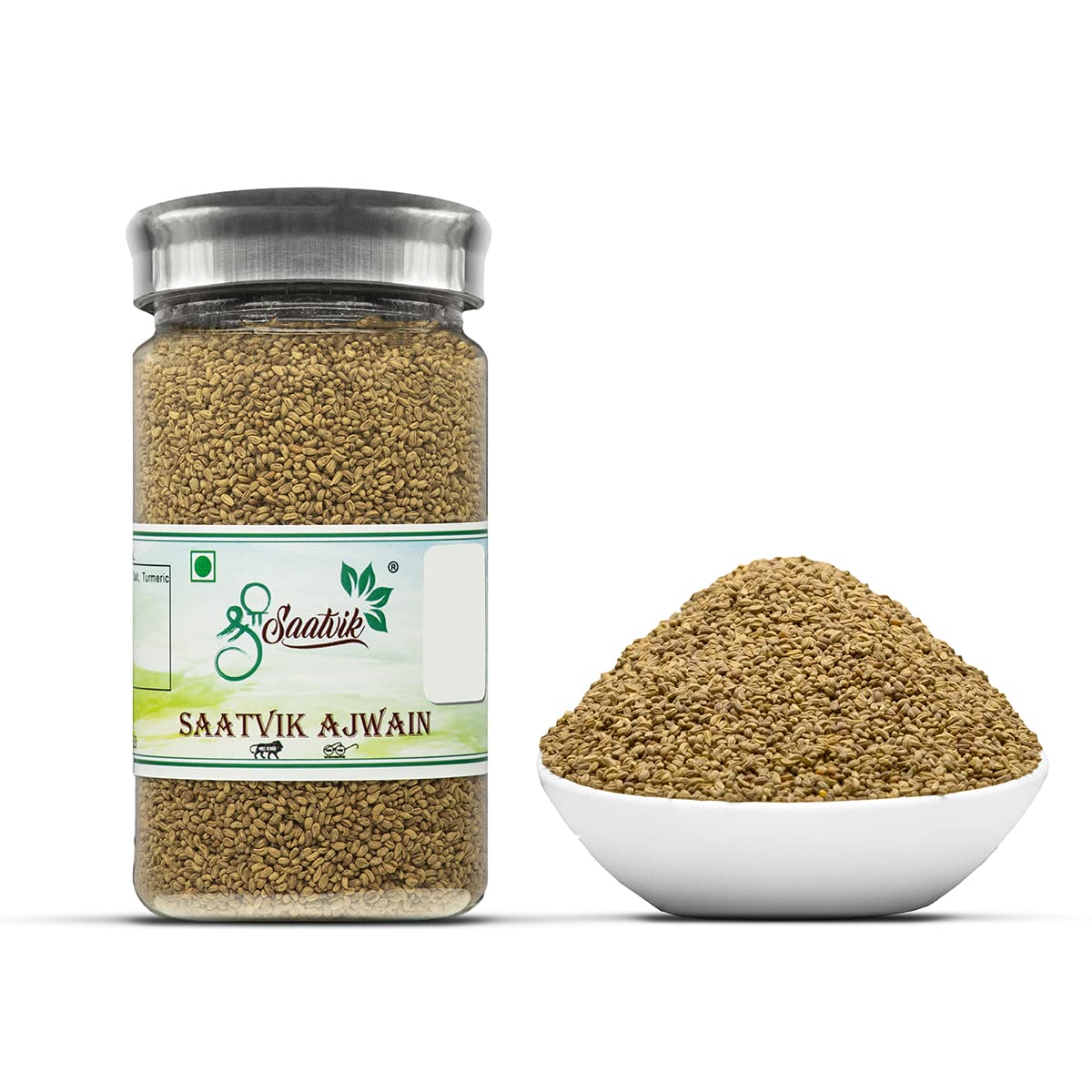 Shree Saatvik Ajwain Celery Seeds Digestive Mouth Freshener