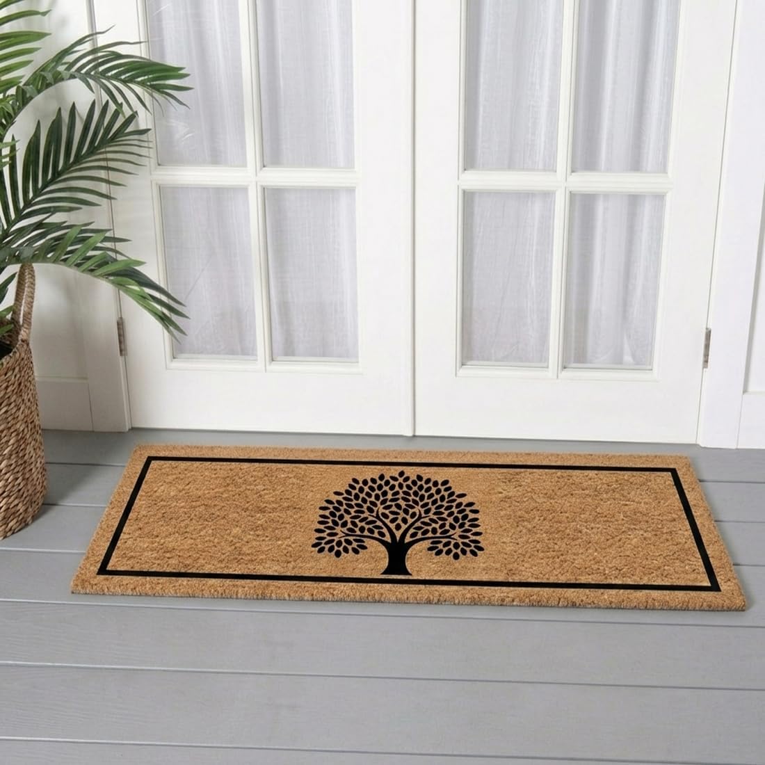 ATMAH Mulberry Tree Coir Doormat (120cm x 40cm)