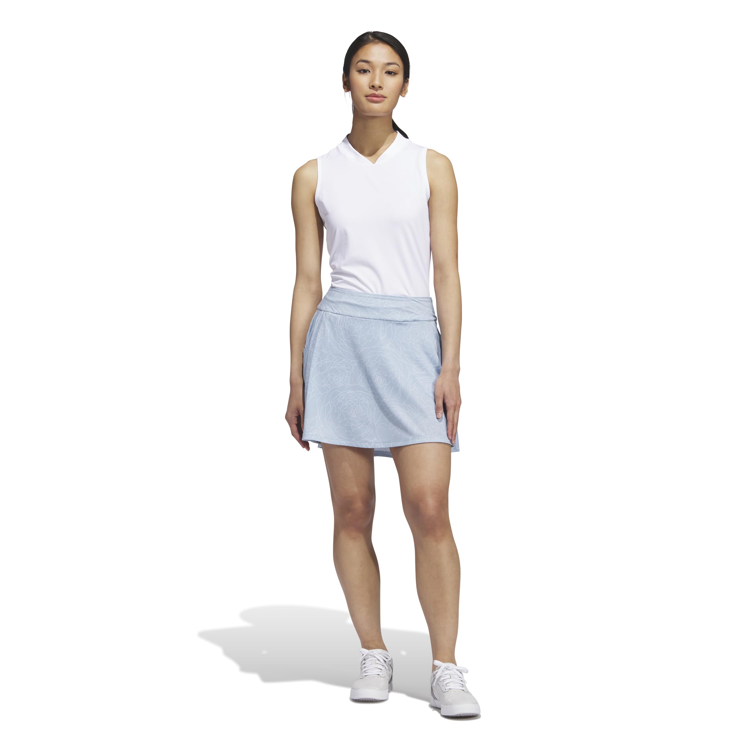 adidas Jupe-short de golf imprimé Essentials pour femme
