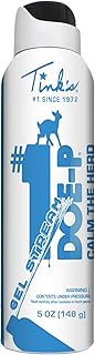 #1 Doe-P Calming Non-Estrous Urine Spray Gel Deer Attractant for Hunting (5 oz Can) - Superior & Long Lasting Hunting Scents - Hunting Lure/Attractant