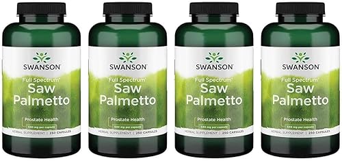 Miniatura 9 de Swanson Saw Palmetto - Suplemento de hierbas que promueve el apoyo a la salud de la próstata masculina - Suplemento natural para el cabello y apoyo