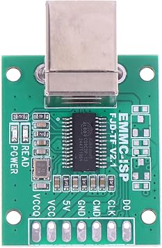 Portable EMMC ISPs Adapter Multi-Memory Stable Transmission Tool Line Artifact Programming Tool for in Systems Device Testing