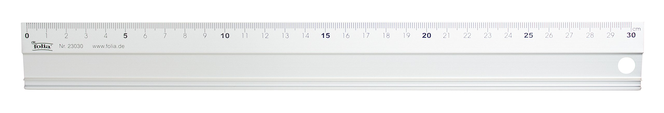folia Aluminiumlineal 30 cm Lineal aus Aluminium