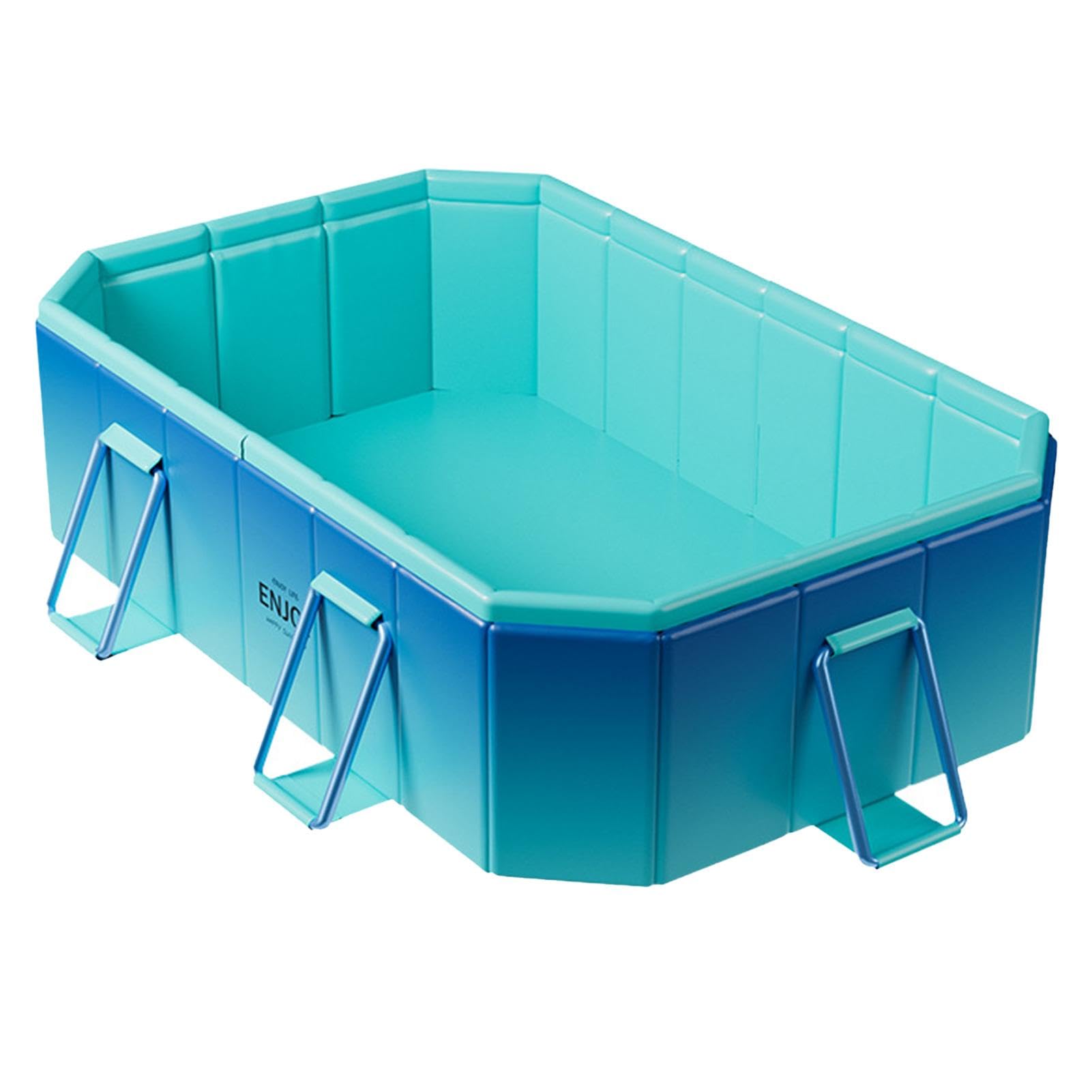 Piscina Plegable, Piscina Plegable para Piscina para niños para Mascotas - Piscina para Perros Plegable, bañera portátil, Piscina no Inflable