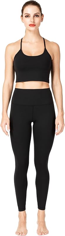 Sunzel Sunzfly Leggings for Women Yoga Pants with Tummy Control & High Waist for Workout Lounge Gym 28" Black X-Large image 6