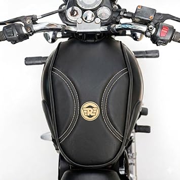RE Bike Tank Cover - Compatible with Royal Enfield Classic 350, Reborn, Hunter, Bullet & Highness | Bike Tank Bag