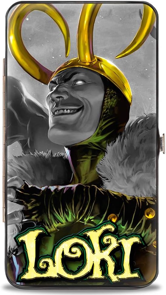 Buckle-Down Hinge Wallet - Loki