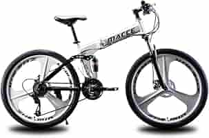 Amazon.co.jp: 折りたたみ自転車、24スピードマウンテンバイク