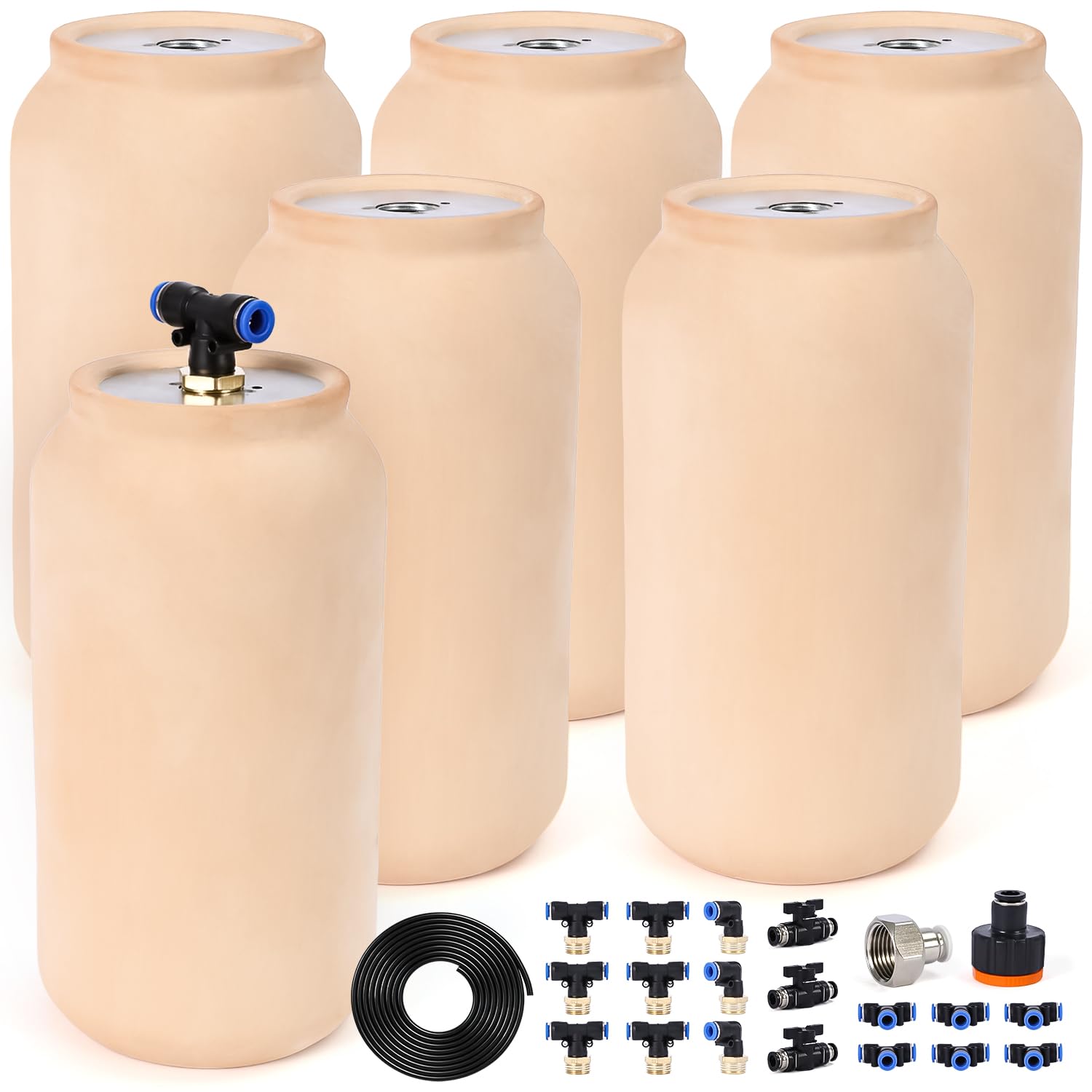 Olla Bewässerungssystem, groß, 1,8 l Ollas Topfpflanze, selbstbewässerndes Gartenbewässerungssystem, 12,2 x 12,2 x 25,4 cm, Bewässerungssystem, automatische Pflanzenbewässerungsgeräte für Garten