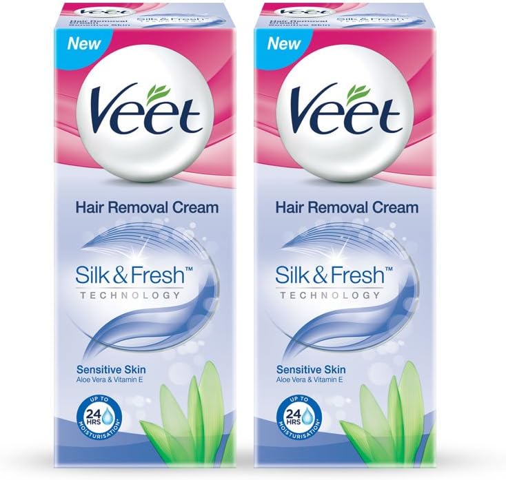 Veet-Hair-Removal-Cream,Sensitive-Skin - 25 g (Packof 2)