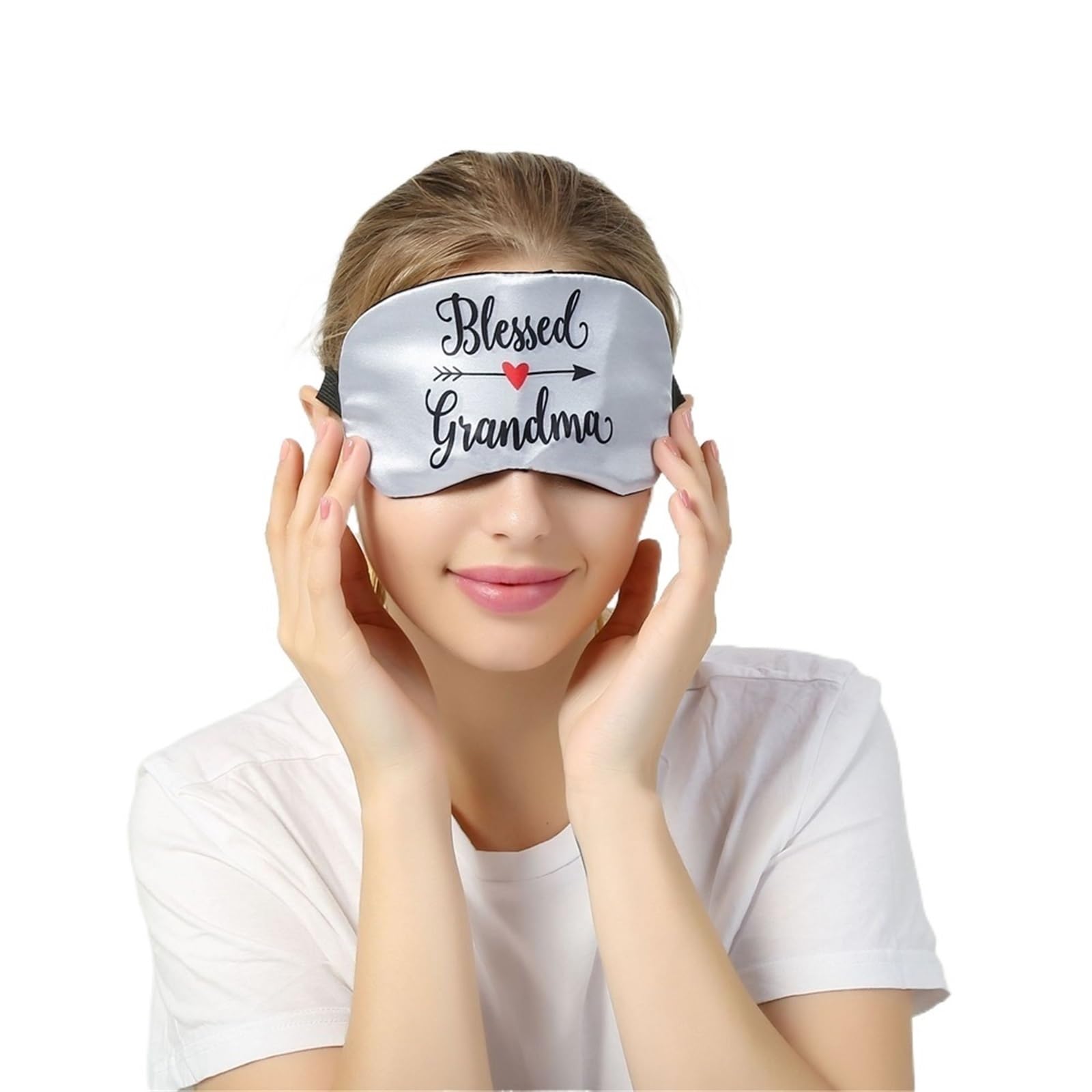 WANAM Eye Mask Funny Pattern Design Sleep Blindfold For Health Sleeping Eye Mask Exquisite Light proof Eye Patches to Sleep Better (Color : Blessed)