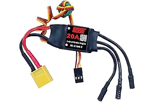 DYS 20A ESC: 2-6S Brushless Electric Speed Controller for RC Aircraft