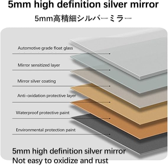 Oval Bathroom Mirror Bathroom Vanity Mirror Pill Shaped Mirror Lighted Mirrors For Bathroom Wall Miroir De Maquillage Miroir Suspendu Pour Salle De Bain, Chambre, Salon, Couloir ( Size : 50*70cm )