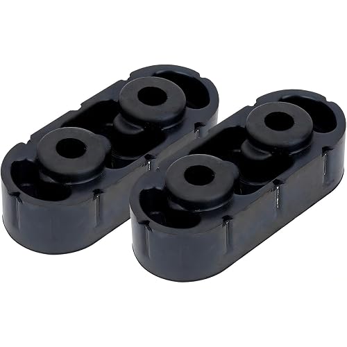 Exhaust Muffler Hanger Insulator (2pcs) 15092802 Fits for chevy Express Suburban Silverado 1500 2500 3500 HD,for Yukon Savana Sierra 1500 2500 3500 HD,for Cadillac Escalade,Muffler Tailpipe Hanger