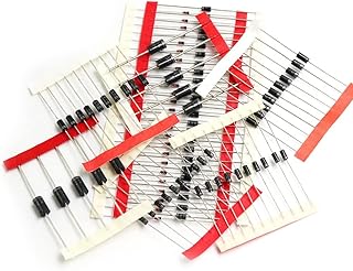 KOqwez33 100Pcs 1N4148 1N4007 1N5819 1N5399 1N5408 1N5822 FR107 8 Values Diode Diode