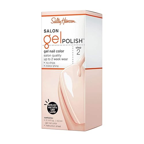 Miniatura 6 de Sally Hansen Salon Pro Kit básico de gel, Shall We Dance, Just Peachy, paquete de de 1, color fantasía (Just Peachy)