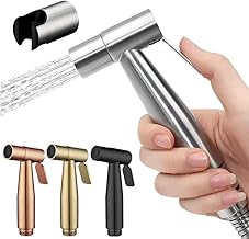 Ranox Health Faucet Set for Bathroom | High Pressure Jet Spray Gun | SS304 Stainless Steel Handheld Sprayer for Toilet | Leakproof Bidet Spray Gun | Bathroom Accessories (Health Faucet Gun + Holder)