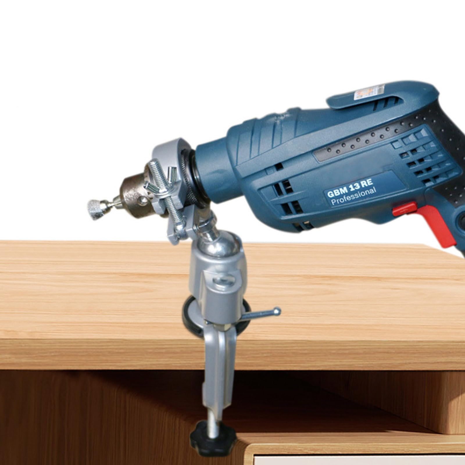 360 Degree Vises Electric Drill Rack Stand Holder Multifunctional Bracket For Working Table Grinder Clamping Accessories
